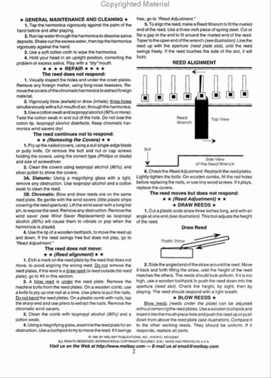 Harmonicare Chart Harmonica scores gallery preview page 2