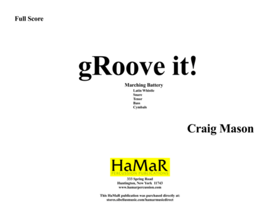 gRoove it! gRoove it! Snare Drum scores gallery preview page 1
