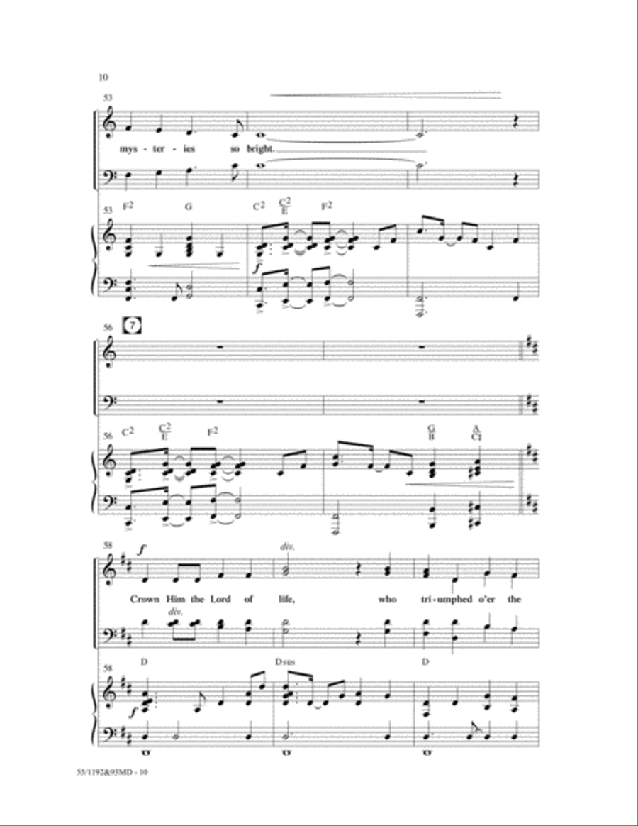 The Lamb The Lamb 4-Part scores gallery preview page 8