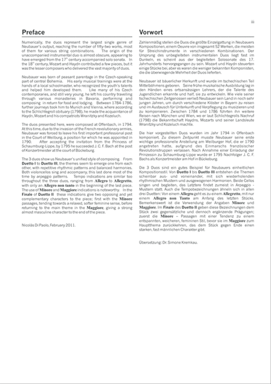 3 Duos fur 2 Violoncelli, Opus 10 String Duet scores gallery preview page 5
