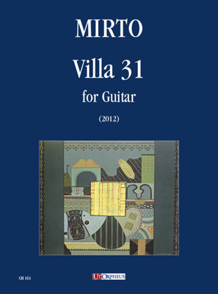 Book cover for Villa 31 for Guitar (2012)