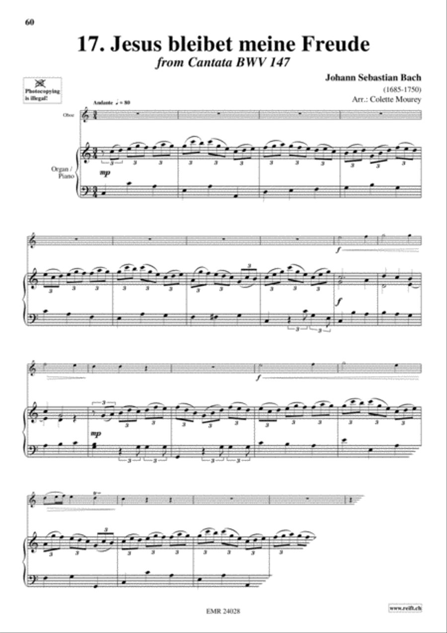 40 Greatest Baroque Hits Volume 1 Organ scores gallery preview page 19