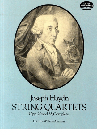 Book cover for Haydn - String Quartets Op 20 & 33 Full Score