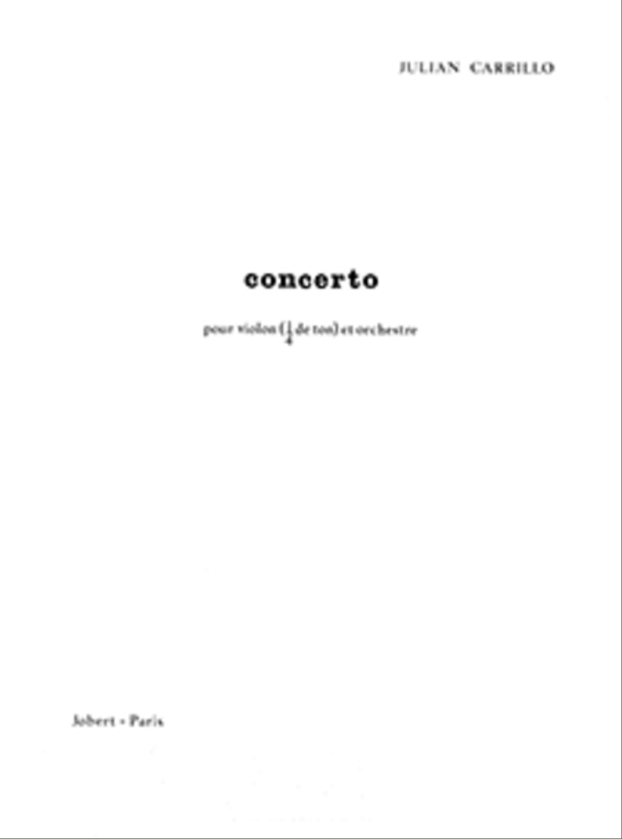 Concerto Pour Violon Et Orchestre Orchestra scores gallery preview page 1