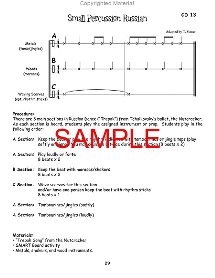 Making Music Fun for the Little Ones!, Book 2 CD scores gallery preview page 10