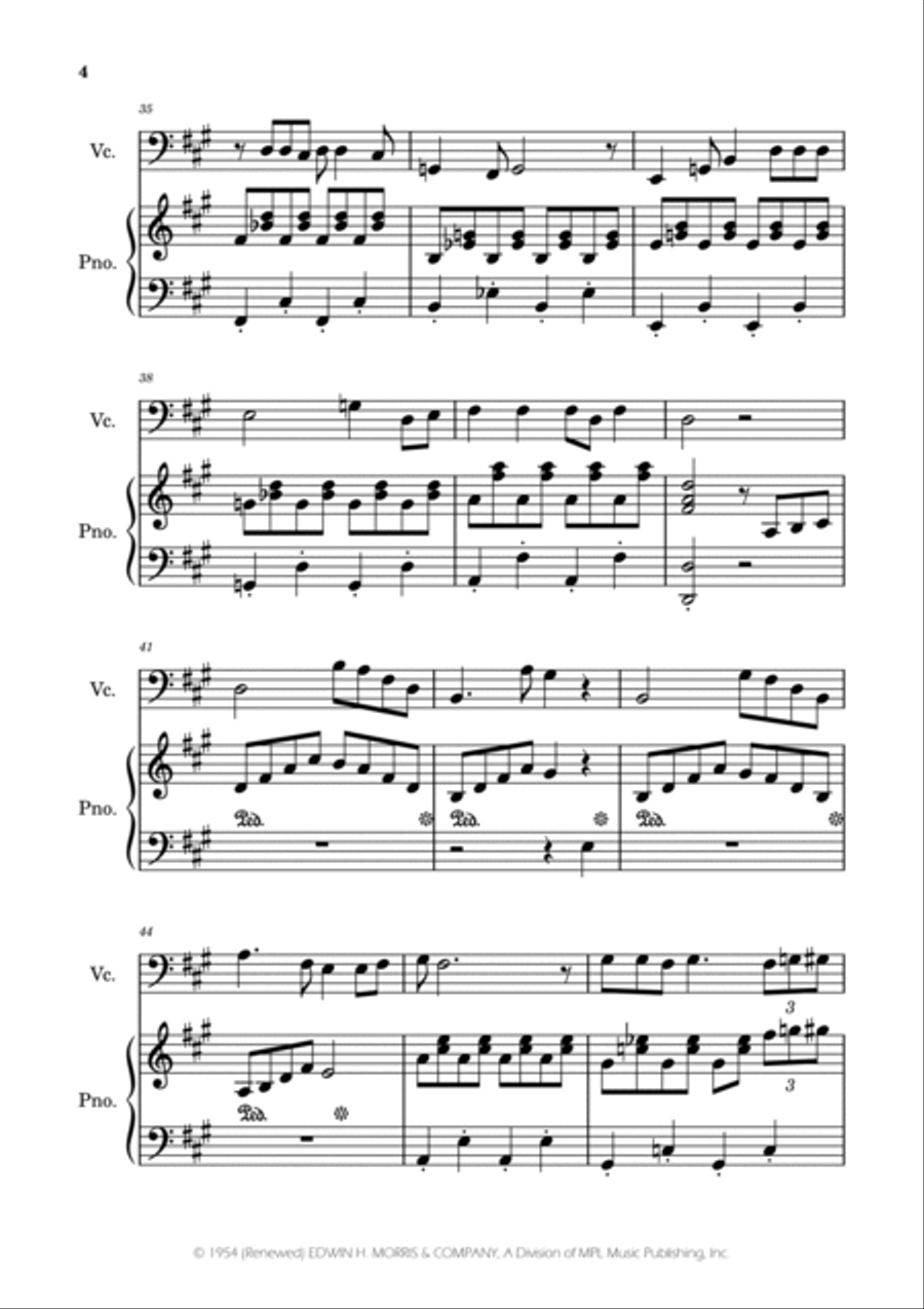 Mister Sandman Piano scores gallery preview page 4