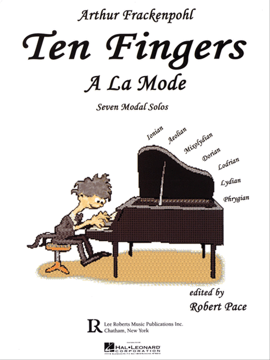 Ten Fingers A La Mode Ten Fingers A La Mode Voice scores gallery preview page 1
