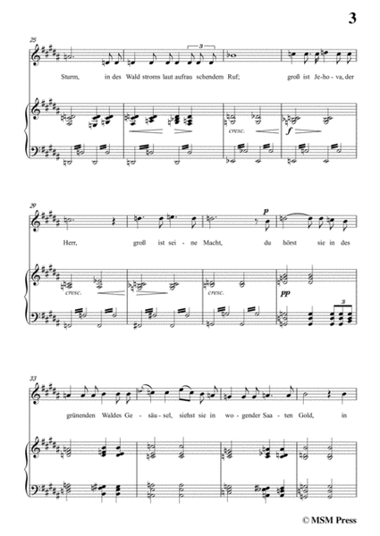Schubert-Die Allmacht,Op.79 No.2,in B Major,for Voice&Piano image number null