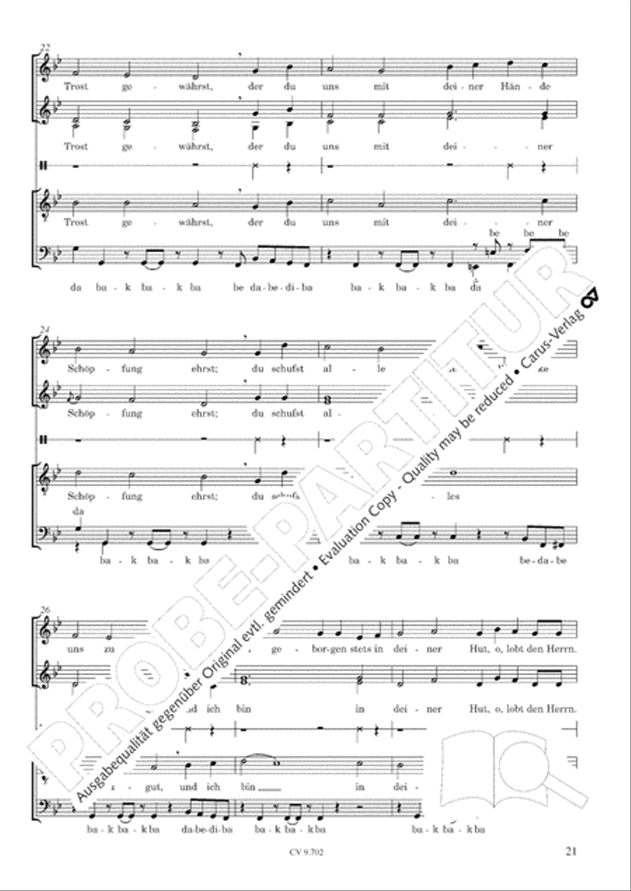 Jazz-Chorbuch: Jesu meine Freude