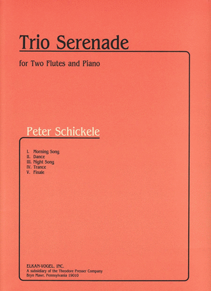 Book cover for Trio Serenade
