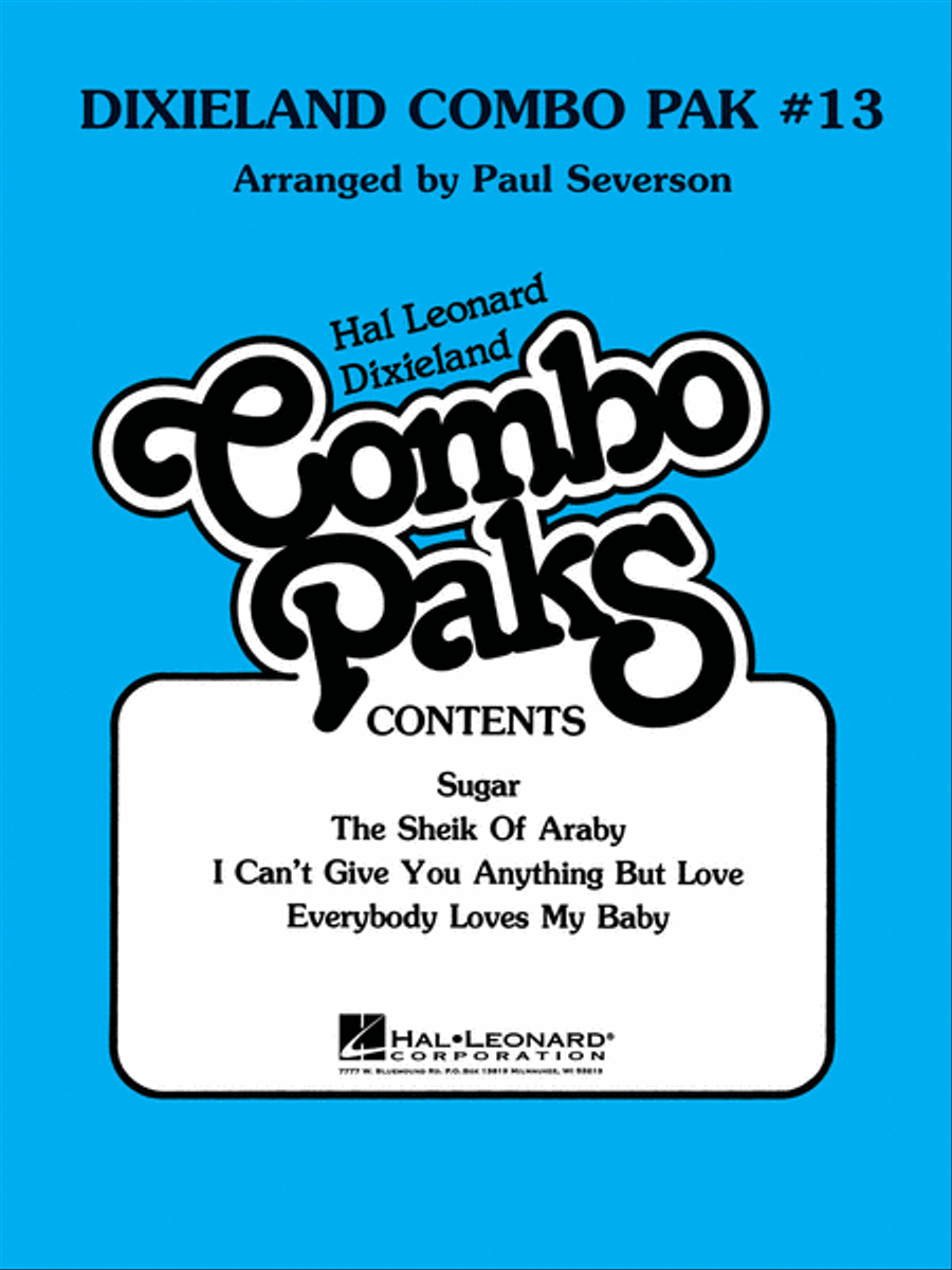 Dixieland Combo Pak 13 Dixieland Combo Pak 13 Jazz Ensemble scores gallery preview page 1