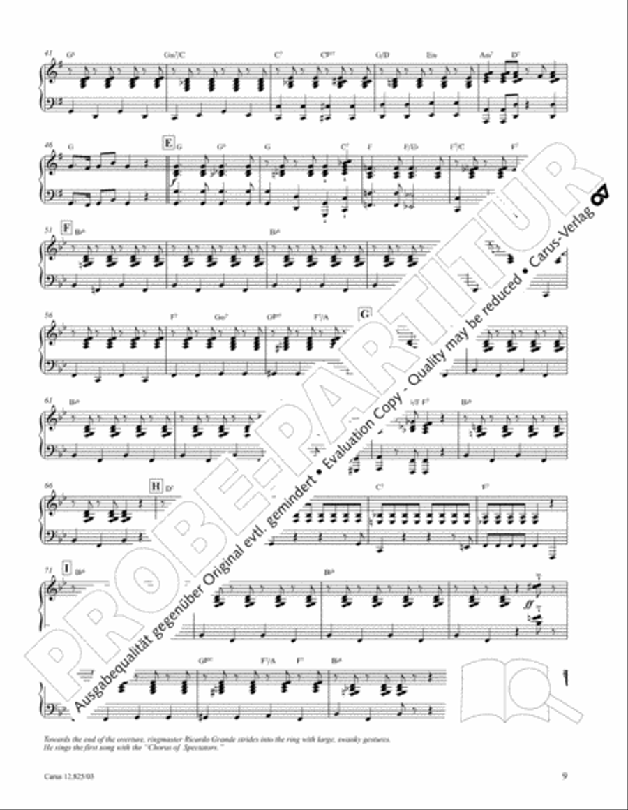 Circus Allegro Circus Allegro Choir scores gallery preview page 10