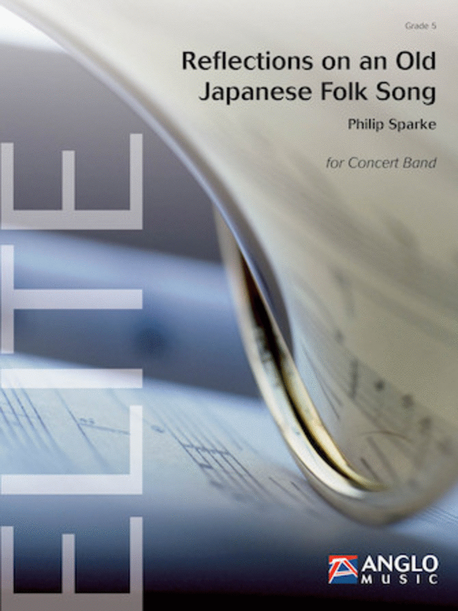 Reflections on an Old Japanese Folk Song Concert Band scores gallery preview page 1