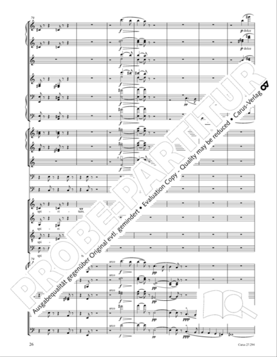 Stabat mater Stabat mater 4-Part scores gallery preview page 27