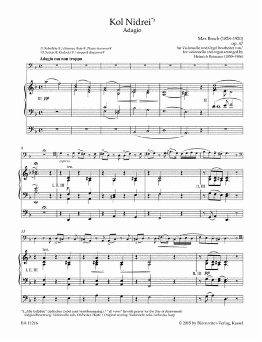 Jewish Prayer Jewish Prayer Cello scores gallery preview page 2