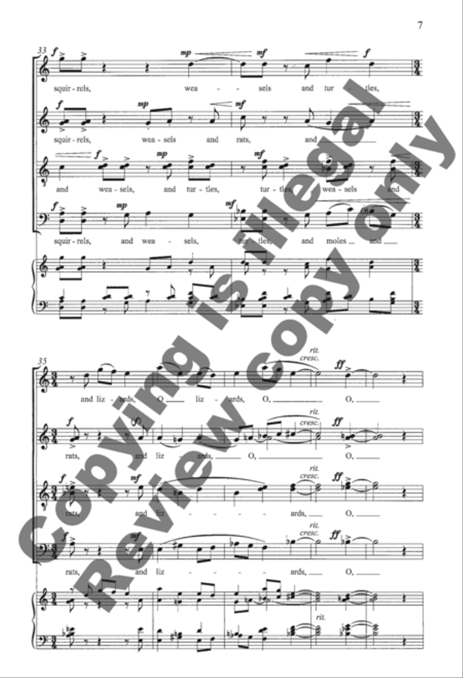 The Blue Estuaries: 2. I Saw Eternity Divisi scores gallery preview page 14