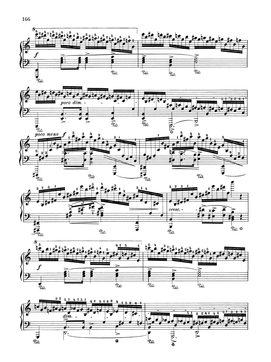 Etude in A minor, Op. 25, No. 11 Piano Method scores gallery preview page 3