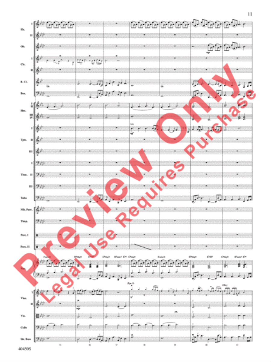 A Whitney Houston Tribute Full Orchestra scores gallery preview page 12