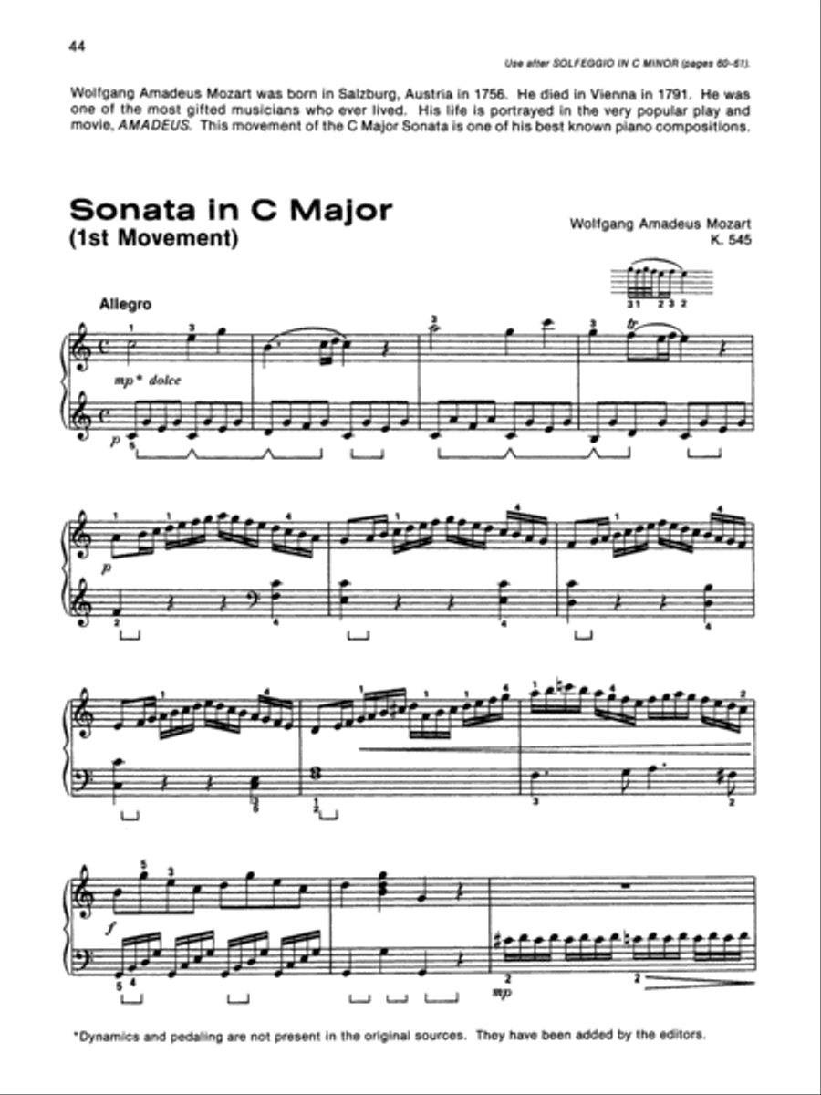Alfred's Basic Piano Course Recital Book, Level 6 Piano Method scores gallery preview page 5