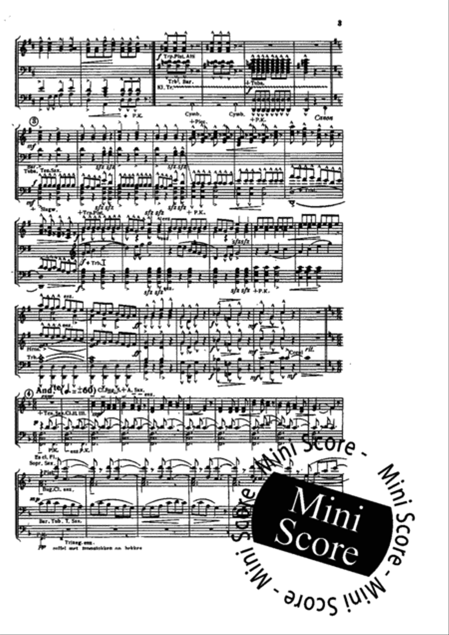 Folkloristische Paraphrase Concert Band scores gallery preview page 5
