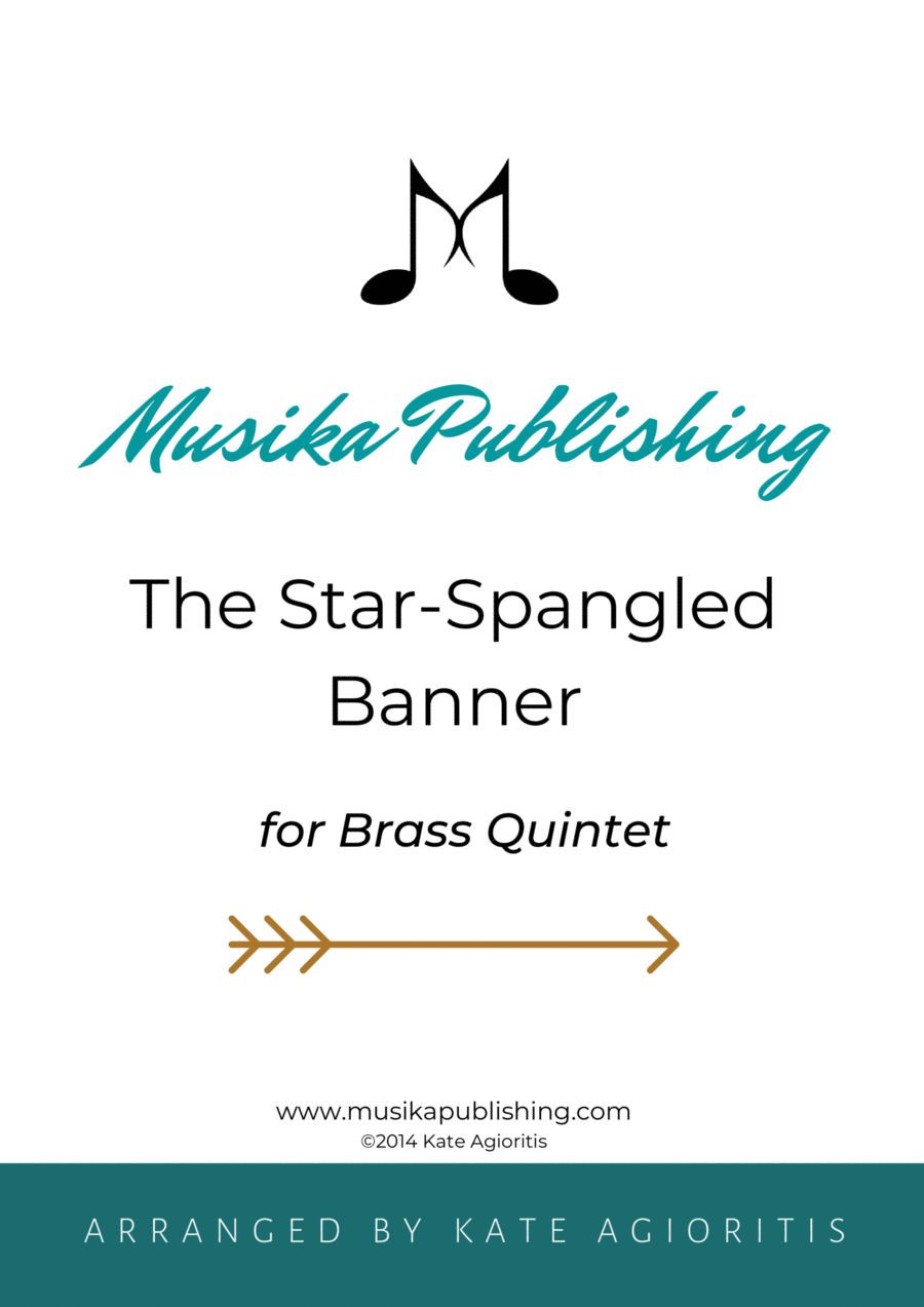 The Star-Spangled Banner - for Brass Quintet Brass Quintet scores gallery preview page 1
