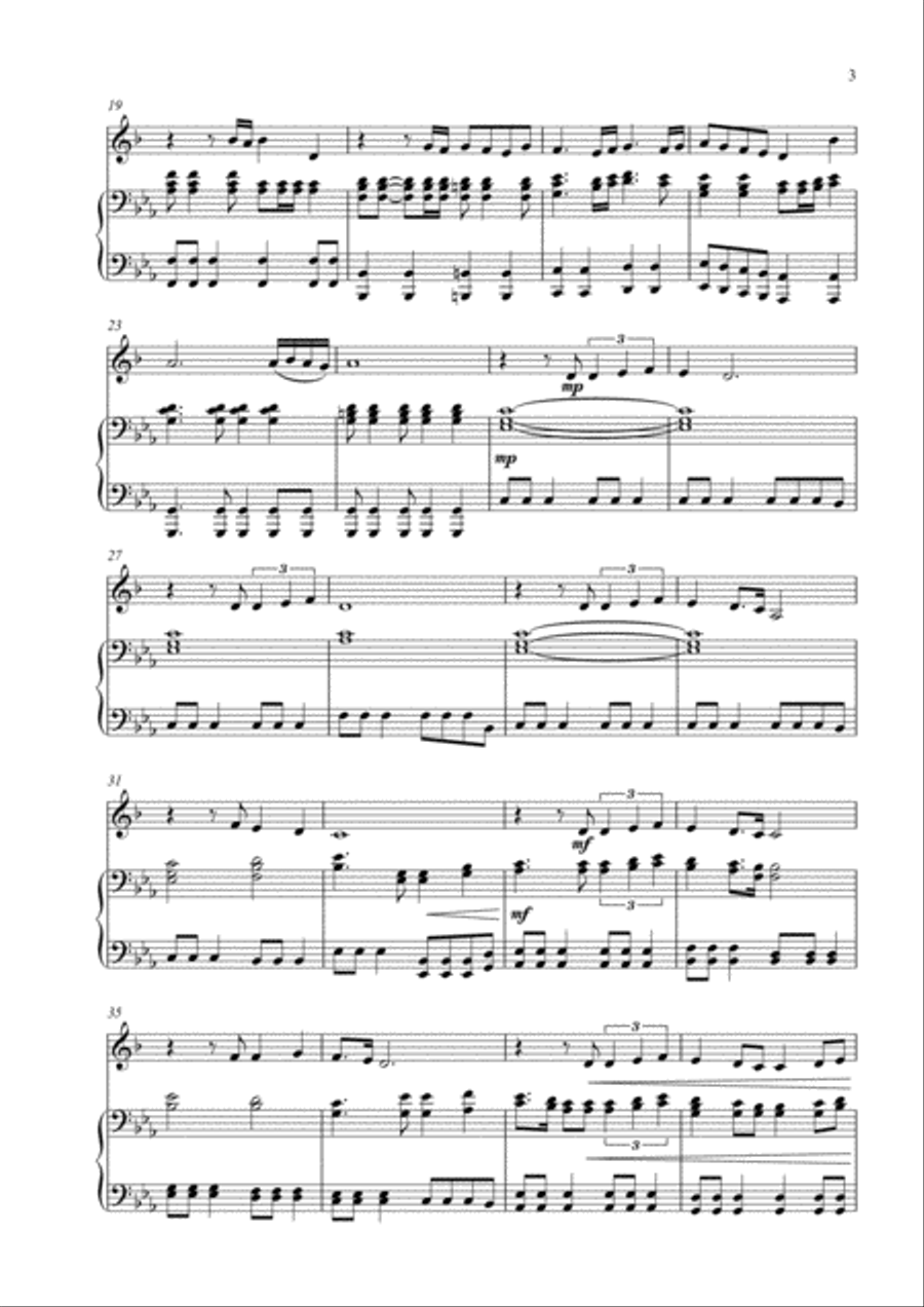 Final Countdown Clarinet Solo scores gallery preview page 3