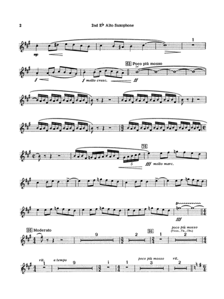 Russian Christmas Music: 2nd E-flat Alto Saxophone