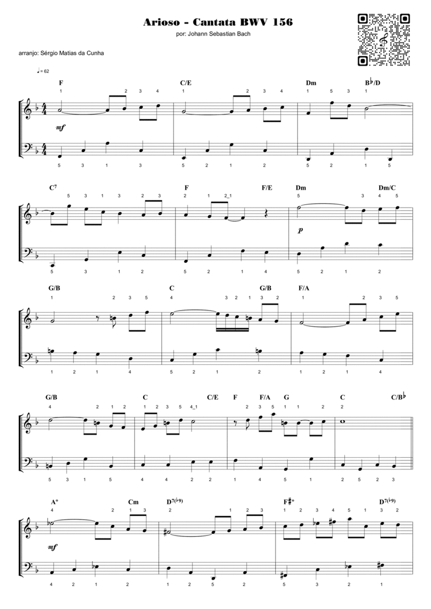 Arioso - Cantata BWV 156 image number null