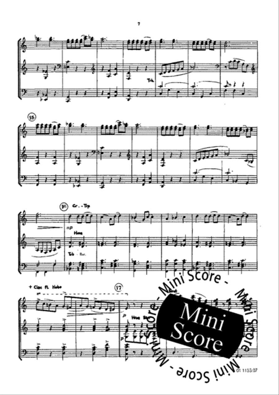 Mexican Overture Mexican Overture Concert Band scores gallery preview page 9