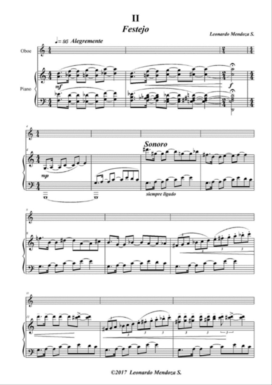 Suite Peruana Suite Peruana Chamber Music scores gallery preview page 5