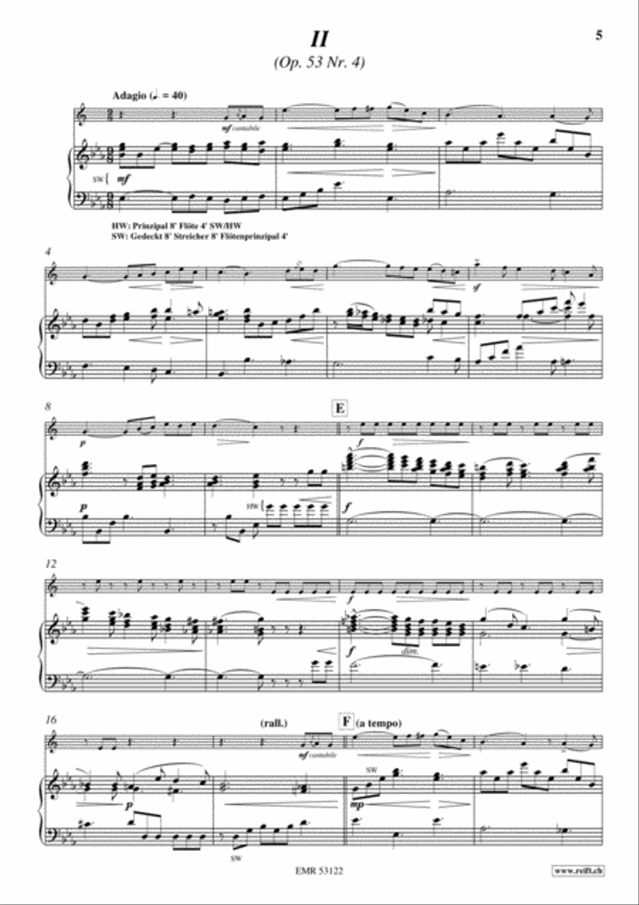 Drei Lieder ohne Worte Drei Lieder ohne Worte Alto Saxophone scores gallery preview page 5