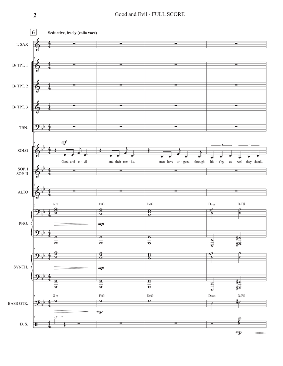 Good And Evil Large Ensemble scores gallery preview page 5