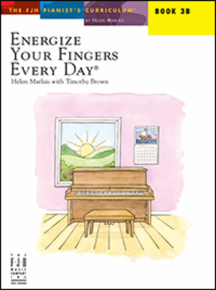 Book cover for Energize Your Fingers Every Day, Book 3B
