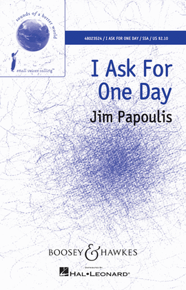 Book cover for I Ask for One Day