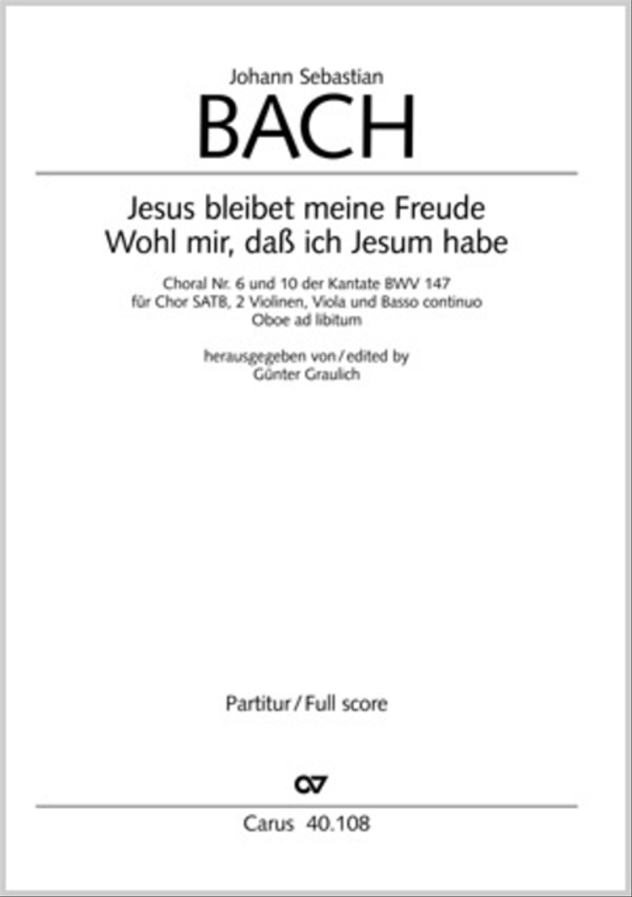 Jesus bleibet meine Freude 4-Part scores gallery preview page 1