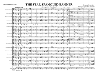 The Star Spangled Banner (for Brass Band)