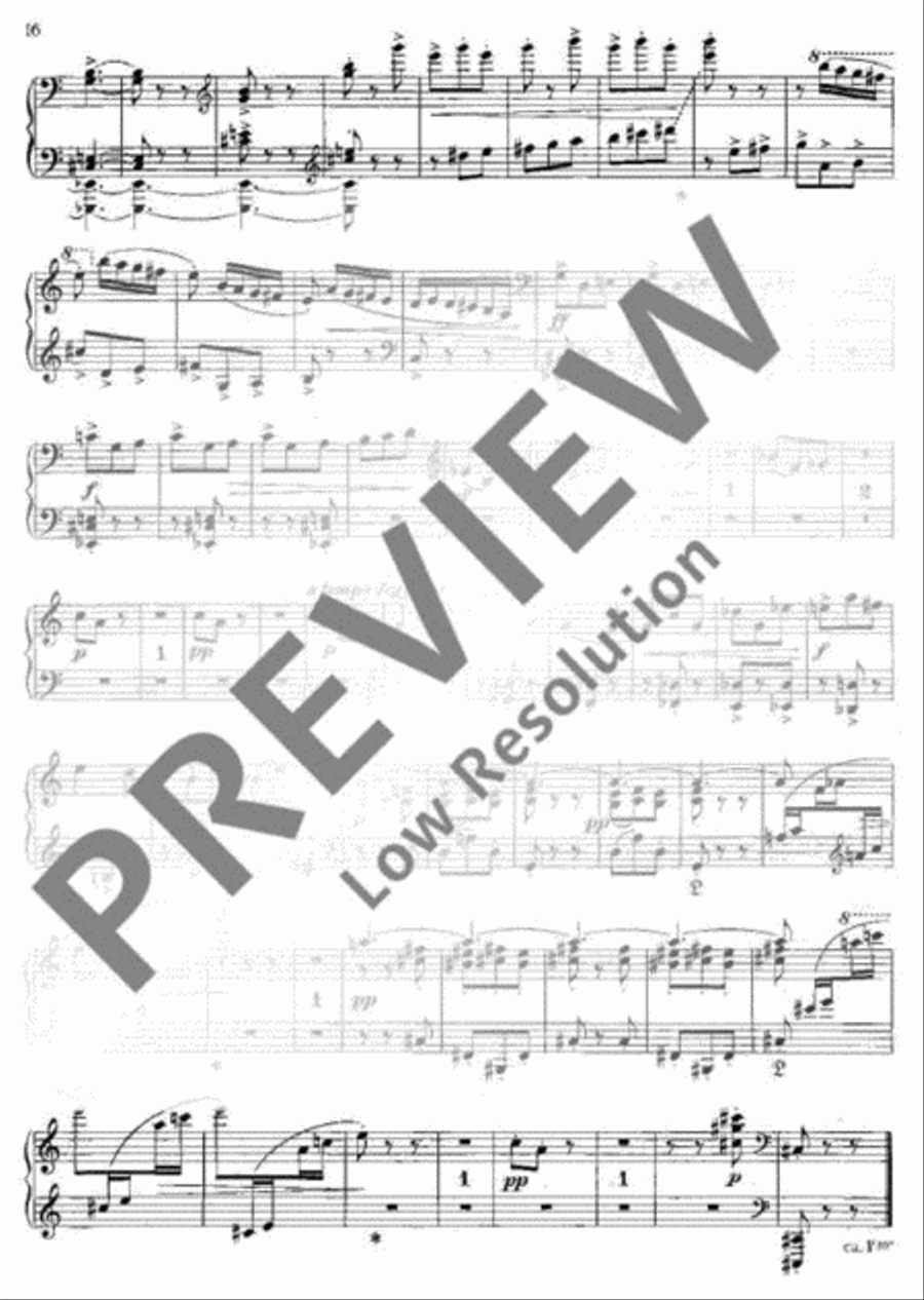 Tessiner Piano book Piano Solo scores gallery preview page 17