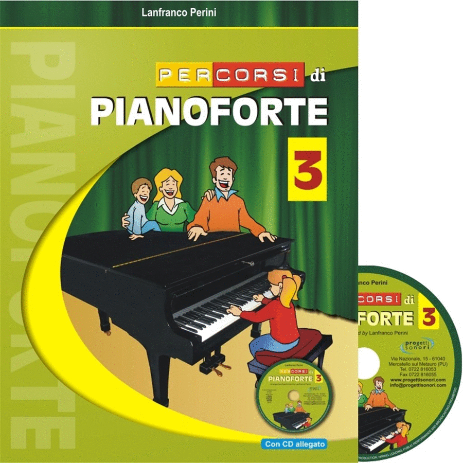 Percorsi Di Pianoforte Vol 3 Piano Solo scores gallery preview page 1