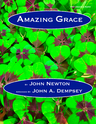 Book cover for Amazing Grace (Trio for Two Cellos and Piano)