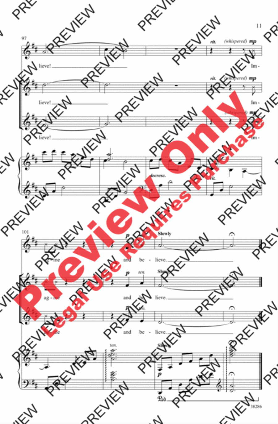 Imagine a World - SoundTrax CD (CD only) Choir scores gallery preview page 11