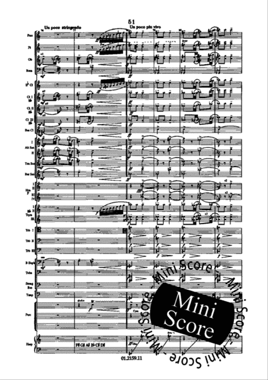 Dance Suite Concert Band scores gallery preview page 59