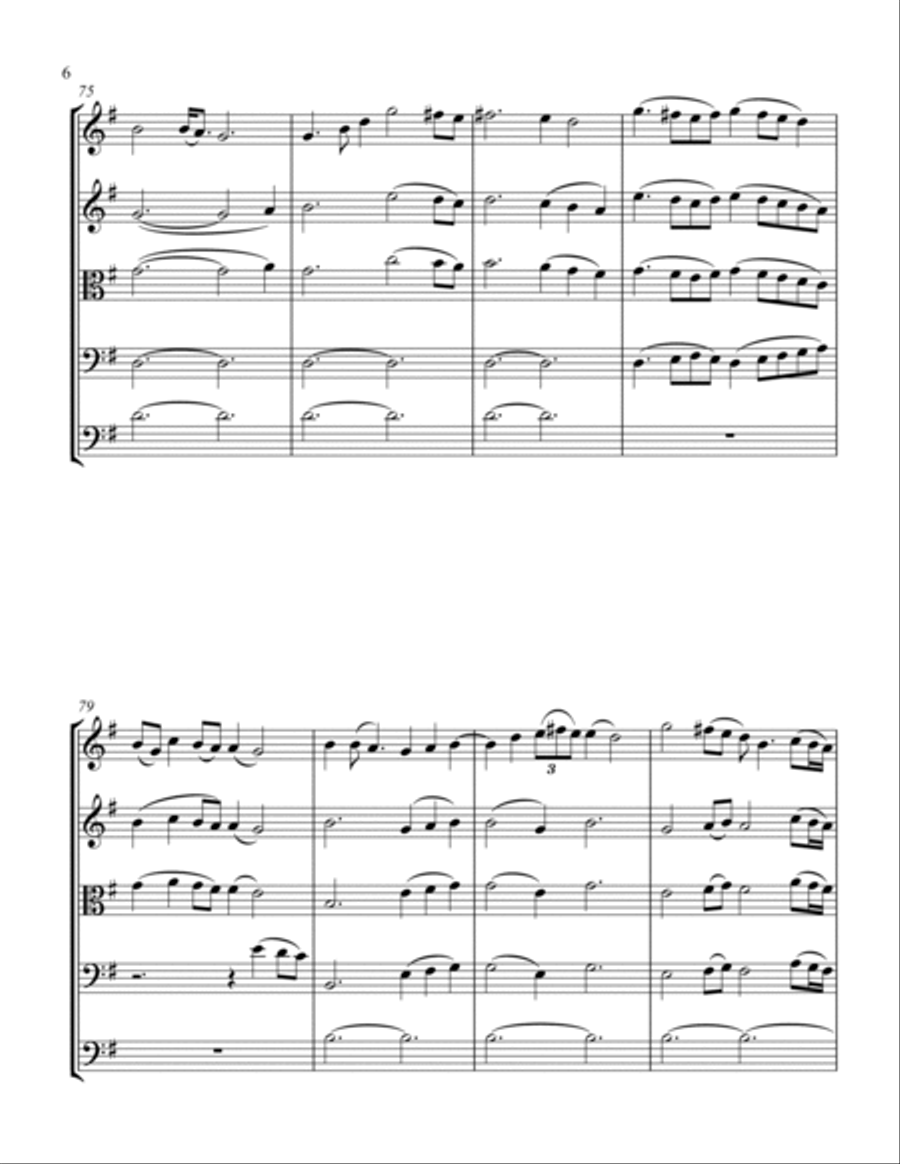 Pines of Rome Full Orchestra scores gallery preview page 6