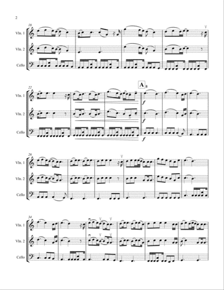 From The Ground Up From The Ground Up String Trio scores gallery preview page 3