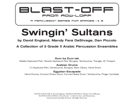 Swingin' Sultans (Blast Off Series) image number null