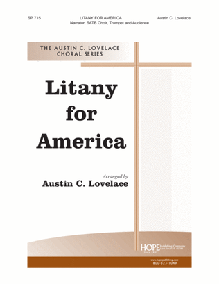 Book cover for Litany for America