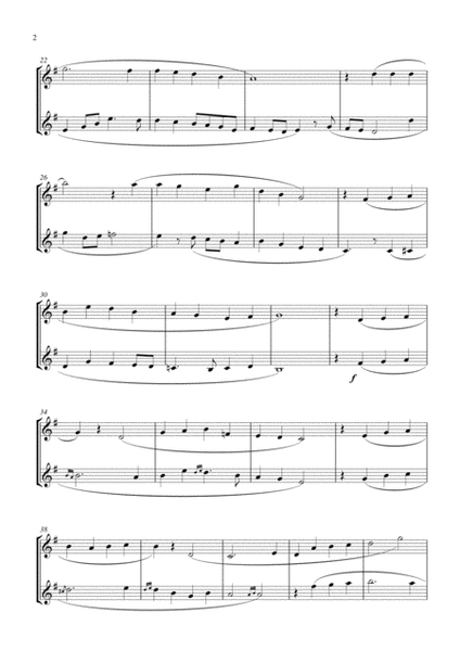 Danny Boy (Londonderry Air) (for oboe duet, suitable for grades 2-5) image number null