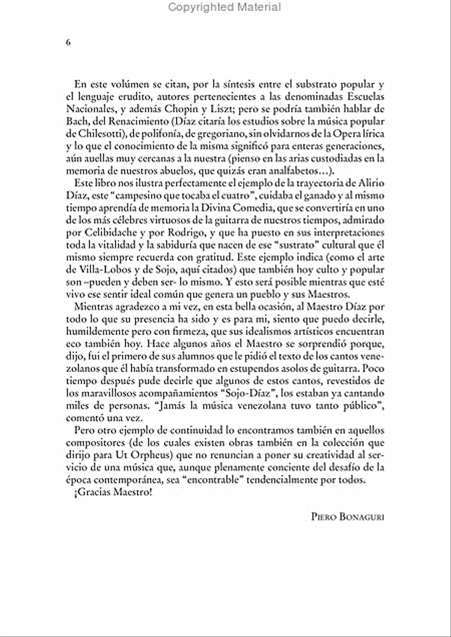 Alirio Díaz entre la música popular y la música culta School and Community scores gallery preview page 4