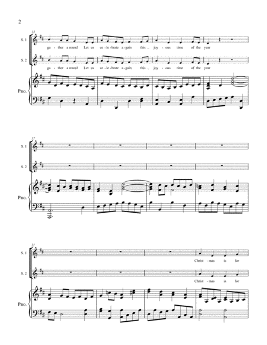 Let Us Be Merry Let Us Be Merry SA scores gallery preview page 2