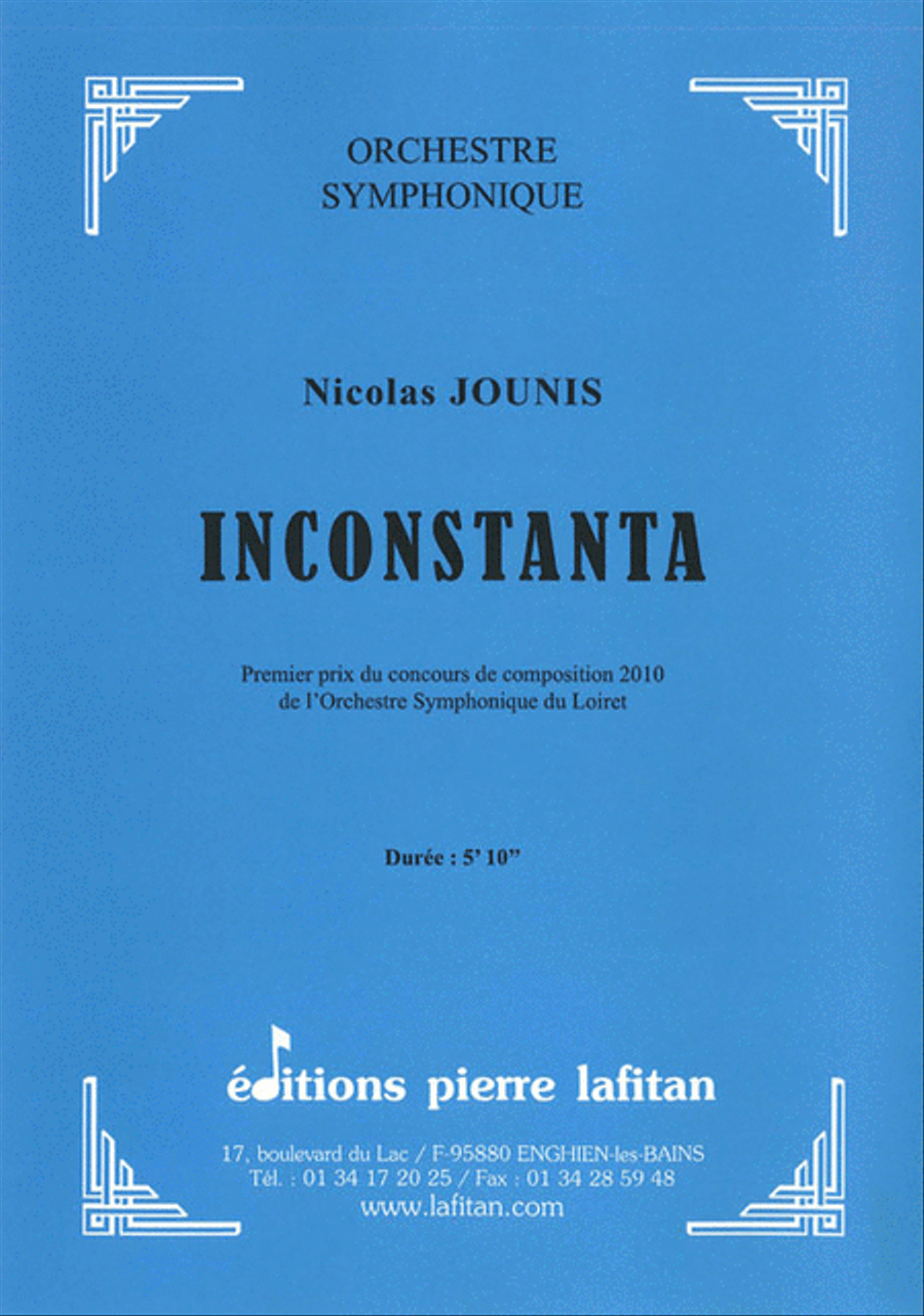 Inconstanta Orchestra scores gallery preview page 1