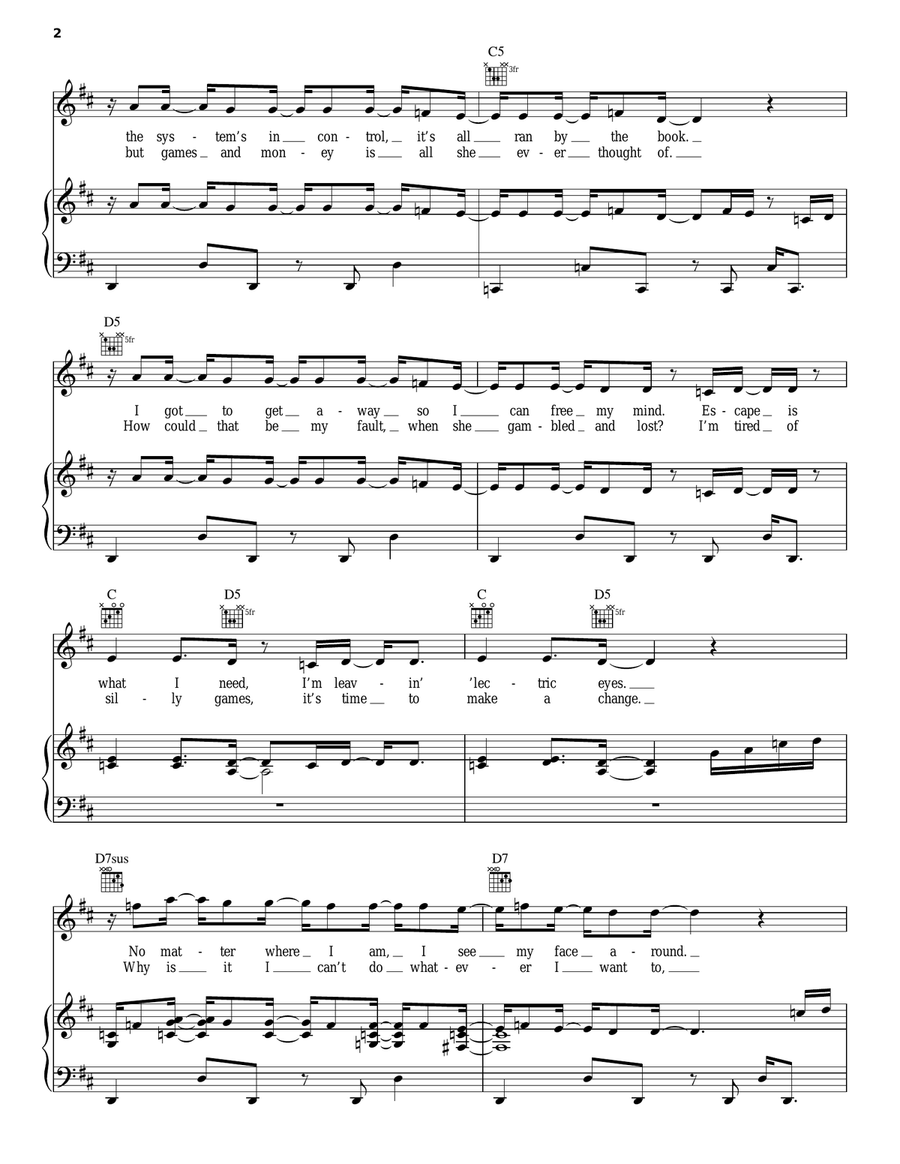 Xscape Acoustic Guitar scores gallery preview page 2